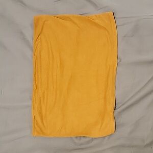 Yellow urban outfitters tube top